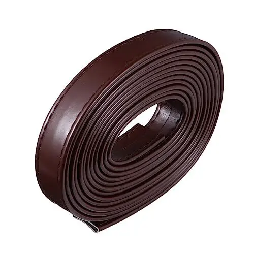 Produktbild: Lurrose Craft Lederband 2cm 3m Zubehör Kaffee Farbige Stilvolle Lederstreifen