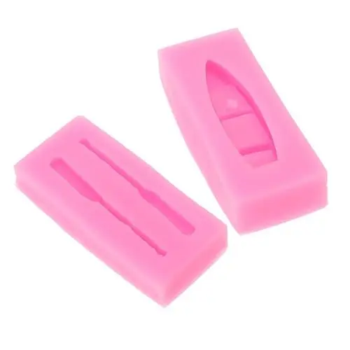Produktbild: Lurrose 1satz Silikonform Für Fondant Und Bastelarbeiten Boot Und Ruder Geeignet Für Kuchendekoration Süßigkeiten Und Kreative Projekte Aus Lebensmittelechtem Teilig