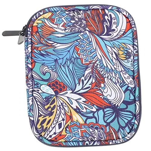 Produktbild: Lurrose Gewebte Aufbewahrungstasche gehäkelte Hülle gehäkelter Taschenorganisator handarbeitstasche gewebesäcke Stricknadeln Häkelnadel Tasche für Webnadeln dekorative Nadeltasche Weben