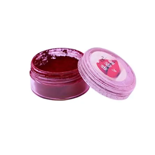 Produktbild: Lurrose Glimmerpulver Dunkelrotes Pigmentpulver Kosmetischer Grad für Make- Up- Lippenstift DIY- Crafting- Projekte Heben Lippenstiftpulver Hervor Lippenstift-Palette