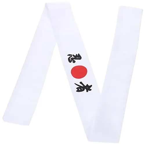 Produktbild: Lurrose Hachimaki-Stirnband Japanisches Stirnband Karate- Bandana Bushido Haarband Sushi- Kochkostüm Kopfbedeckung für Kochen Küchenbedarf Japanisches Stirnband Bandana