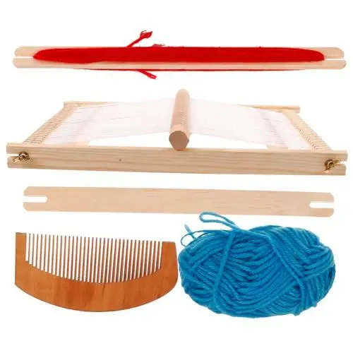 Produktbild: Lurrose Webset Spielzeug Für Jungen Und Mädchen Fördern Holz Für Decken Zufällig