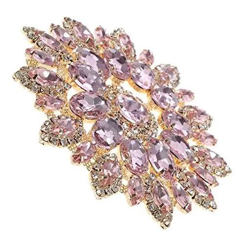Produktbild: Lurrose Heißkleber-bodenstoffaufkleber Bügelflicken Für Kleidung Designer-patch Für Strass-applikation Craft Crystal Patch Brosche Patch Für Mädchen Diy Patches Dekor Selbstgemacht Bügeln