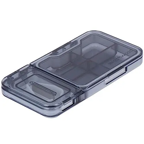 Produktbild: Lurrose Kasten Pillentrenner Tablettenschneider Für Kleine Oder Große Tabletten Tablettenschneider Für Tabletten Jeder Größe Tablettenteiler Pillenbrecher Medizinschneider Pack Stk