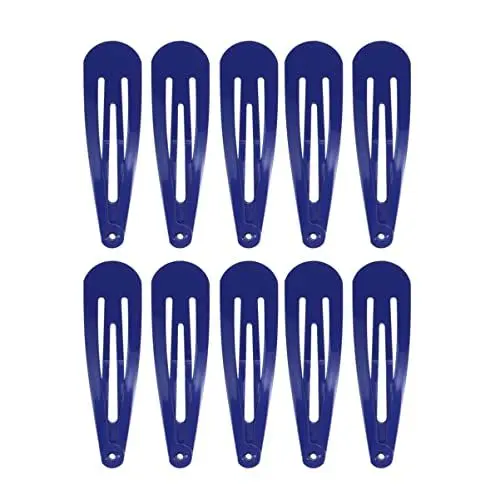 Produktbild: Lurrose Kinder Haarspangen Blaue Haarklammern Set Hair Pin Seite Haare Haare Haare Barrettes Haare Bobby Pin Haarzubeh?r für Frauen Haarstyling Urlaub Party 50Pcs