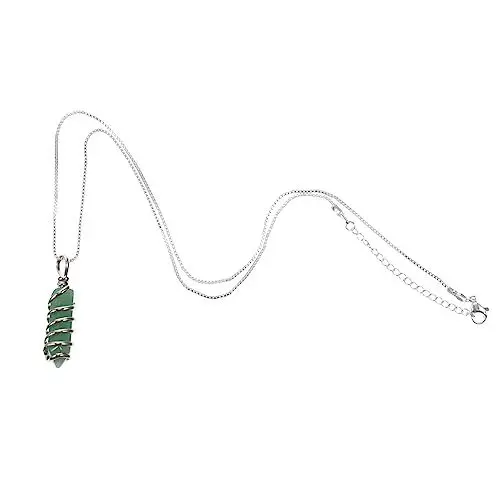 Produktbild: Lurrose Halsketten-charme Sechseck-kristall- Grüner Ornament Accessoire Zum Basteln Und Dekorieren