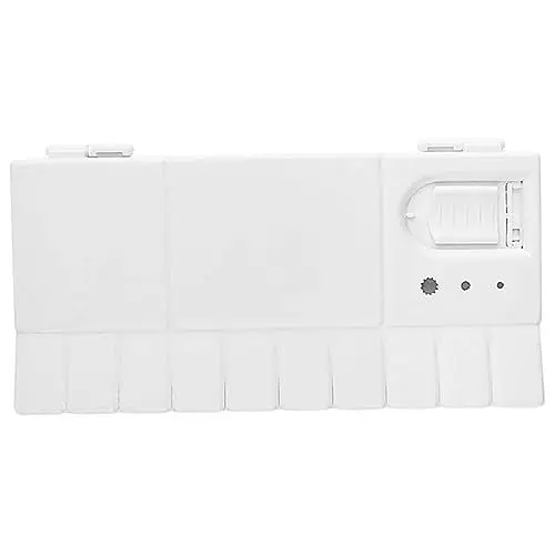 Produktbild: Lurrose Kunststoff Kunststoffschalen Tragbare Aquarellpalette Faltbare Nasspalette Plastik Malpalette Zusammenklappbare Farbwanne Malkasten Weiß Malen Abs Muschelschale