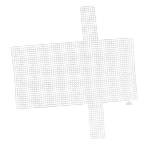 Produktbild: Lurrose Mesh-Canvas-bettlaken-Set Beutelherstellung Kunststoffblätter Gewebte Mesh-Pads Zum Nähen Häkeln Sticken