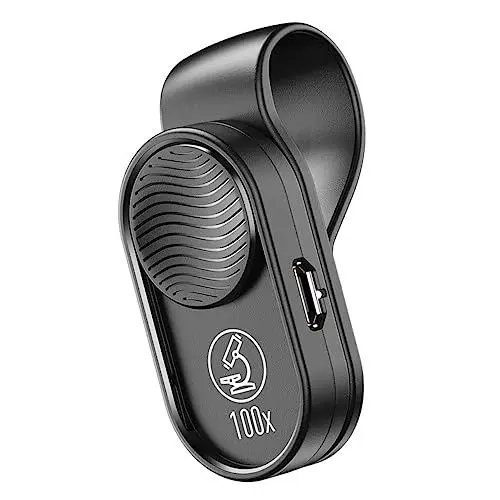 Produktbild: Lurrose Mini-Mikroskop Handy-Mikroskop im Taschenformat Mikroskop für Smartphone tragbares mikroskop Handy Microscope Telefonmikroskope im Taschenformat optische Linsen Digitale Mikroskope