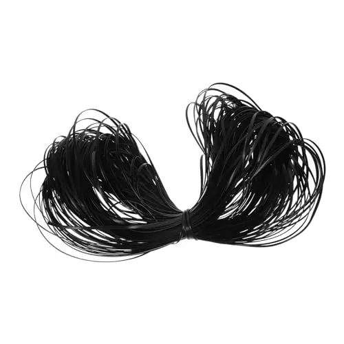 Produktbild: Lurrose Rattan Webmaterial Armbandherstellungs Set Geflochtene Kordel Korbgeflecht DIY Rattan Möbel Grauer Rattan Tisch Rattan Reparaturset Graues Rattan Reparaturzubehör DIY