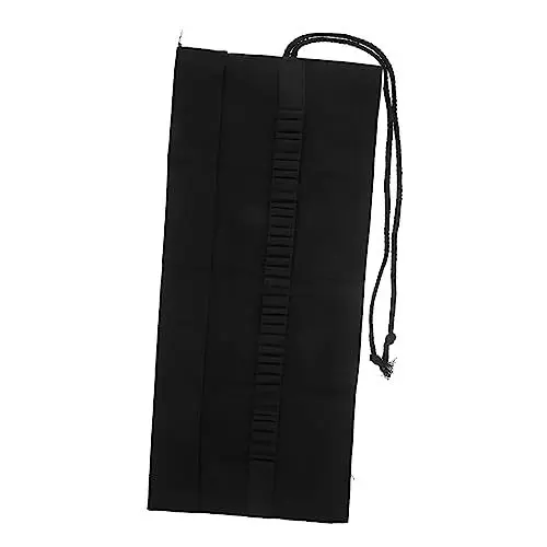 Produktbild: Lurrose Bleistiftrolle Aus Canvas Mit 36 ​​Taschen Große Kapazität Skizzen-bleistiftetui Roll-up-Tasche Für Studenten