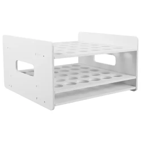 Produktbild: Lurrose Schreibwaren Organizer Schere Lagerung Holz Display Rack Schule Versorgung