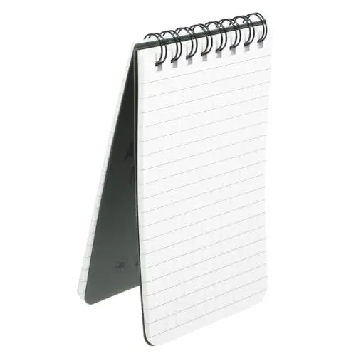 Produktbild: Lurrose Wasserfester Notizblock Glatter Schreibplanblock Multifunktions-planungsblock Mehrzweck-notizblock Dekorativer Planungsblock Notizblock Für Draußen Schöner Notizblock Green Papier