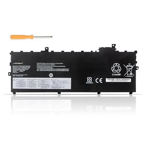Produktbild: LUSONBAY 01AV430 Laptop Akku 01AV429 01AV431 01AV494 Laptop Akku Ersatz für Lenovo ThinkPad X1 Carbon 2017 2018 5th Gen 6th Gen G5 G6 20HR 20KG 20KH 20HR0021GE 20KGS03900 20KH006MGE SB10K97586 11,58V