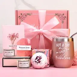 Produktbild: Lustige Geschenke für Frauen, Geburtstagsgeschenk für Freundin, Schwester, Ehefrau, Mama, Oma Weihnachtsgeschenke 30 40 50 Geburtstag Geschenkset Geschenkideen