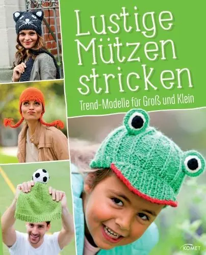Produktbild: Lustige Mützen stricken