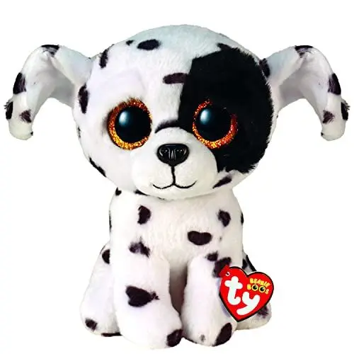 Produktbild: Luther Hund - Beanie Boo - Reg, Weiß/Schwarz