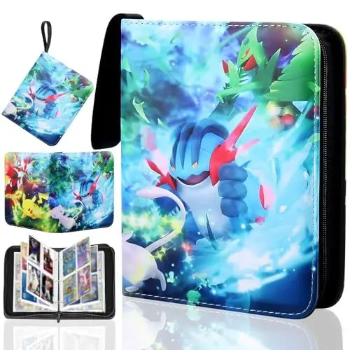 Produktbild: Lutranstra 400 Sammelalbum Karten, Pokemon Sammelalbum, Pokemon Karten, Photocard Binder, Kartenalbum Yugioh für Kompatibel mit Spielkarten,Sammelalbum Karten, Pokemon Sammelalbum