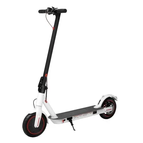 Produktbild: LuvTour E-Scooter ES-S3 PRO, Max. 20km/h, 40km Reichweite, Electric Scooter für Erwachsene Faltbarer Elektroroller mit App, Dual-Bremsen (8,5 Zoll Luftreifen,25-30km,Weiß)