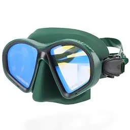 Produktbild: LUXPARD Tauchmaske, Taucherbrille zum Tauchen, Schnorcheln und Freitauchen. Anti-Fog Anti-Leck Geringes Volumen Tauchmaske mit UV-beschichteten Gläsern, Tauchausrüstung für Erwachsene (Grün)