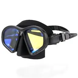 Produktbild: LUXPARD Tauchmaske, Taucherbrille zum Tauchen, Schnorcheln und Freitauchen. Anti-Fog Anti-Leck Geringes Volumen Tauchmaske mit UV-beschichteten Gläsern, Tauchausrüstung für Erwachsene (Schwarz)