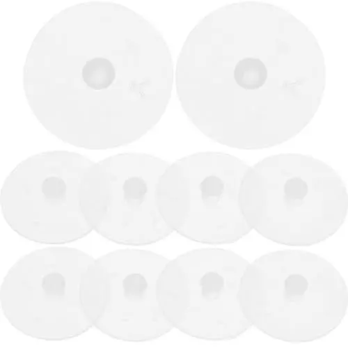 Produktbild: Luxshiny 10 Stück Reiskocher-Ventile Dichtung Reiskocher-Dichtungsringe Dampfventil-Silikon-Pads Schwimmerventil-Versiegelung Ersatz Für Reis-Schnellkochtopf-Teile-Zubehör