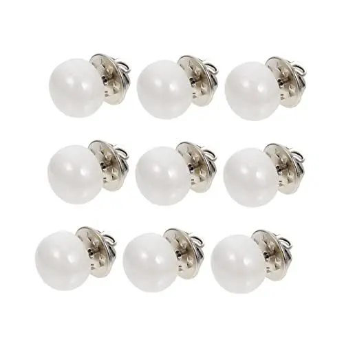 Produktbild: Luxshiny 10stücke Pack Kragen-sicherheitsschnallen Anti-peering-broschen Kleidung-sicherheitsnadeln Mit Kragen-sicherheitsschnallen Für Corsagen Und Kleider
