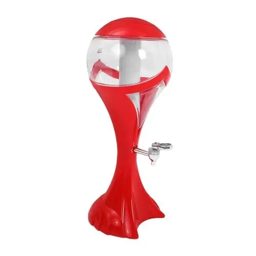 Produktbild: Luxshiny 1stk Weinturm Tischkühler Bierturm Getränkespender Trinken Party-weinspender Kühlschrank Getränke Einmachglas Spender Limonadenkrug Weinflasche Eisteekanne 3l Selbstgemacht