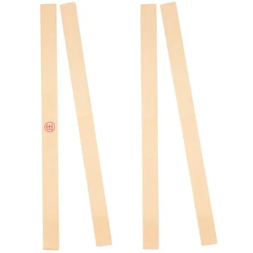 Produktbild: Luxshiny 4 Stück Mahjong-Fliesenschieber Transparenter Mahjong-Schieber Mahjong-Lineal Zum Spielen Des Mahjong-Spiels Golden