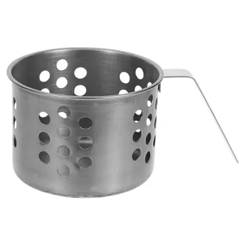 Produktbild: Luxshiny Edelstahl-Brennstoffhalter Mit Griff Metall-Ofenbecher-Chafer Dosenwärme-Brennstoffbox Buffet-Wärmertabletts Für Buffets Grill-Chafing-Dish