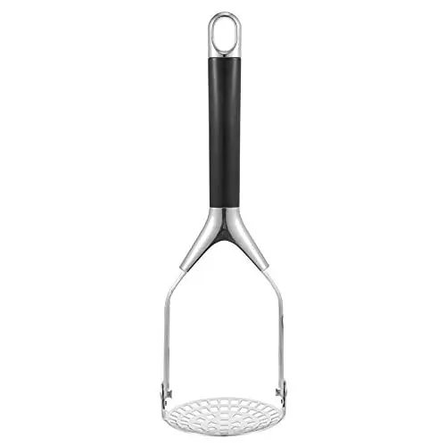 Produktbild: Luxshiny Knoblauchpresse Manuell Kartoffel Stampfer Kartoffel Kartoffel Lebensmittel Crusher Crusher Spud Smasher für Strichbohnen Babynahrung Früchte Bananen Backen Yams Kartoffeln Werkzeug