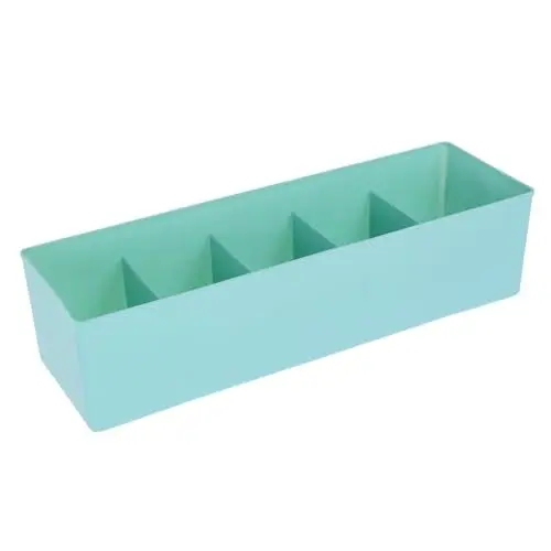 Produktbild: Luxshiny Kunstbedarf Organizerbox für Klassenzimmer und Schule Stifthalter für Buntstifte und Bastelmaterialien Kunststoff Box mit Anpassbaren Fächern Sanftem Grün