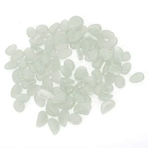 Produktbild: lvifloae 100 Stück leuchtende Steine, Fluoreszierende Dekoration, Garten, Hof, Innenaquarium, Landschaftsdekoration für dunklen Garten, Hof, Gehweg, Gartenwege, (lvifloaeSZXh9-15)