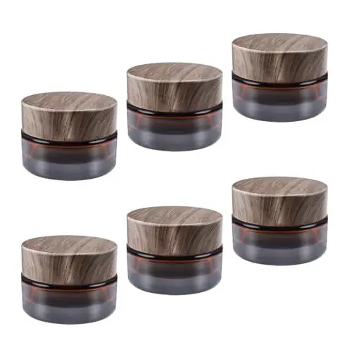 Produktbild: LWLWA Creme Behälter 6 Stück, 20ml Salbentiegel mit Kunststoffdeckel, Wiederverwendbar Cremedosen, für Befüllen zur Aufbewahrung, Cremes, Lotionen