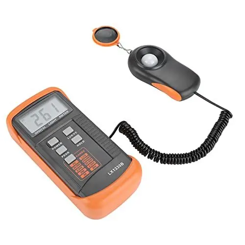Produktbild: LX1330B Digitales Luxmeter-Lichtmessgerät, Hochpräzises Illuminometer für öffentliche Geschäfte, Bibliothek, Museum, Lampenfabrik, Fotoshooting