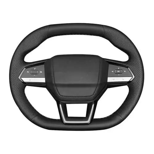 Produktbild: LXHZNB Autolenkrad Lenkradbezug Handgenähtes Leder, Für CHANGAN 2. Generation CS55plus Unik Univ Cs75plus
