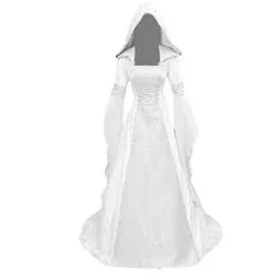 Produktbild: Lxitoler Halloween Damen Halloween-Kostüme Ballkleider Damen Lang Mittelalterkleidung Damen Fairy Dress Princess Dress Women Viktorianische Kleidung Damen Vampir Kostüm Damen Karneval Kostüm Kleid
