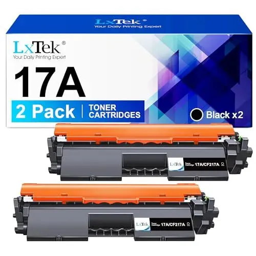 Produktbild: LxTek 17A CF217A Toner Kompatibel für HP 17A Toner für HP Laserjet Pro MFP M130nw Toner für HP Laserjet Pro MFP M130fw Toner für Laserjet Pro M102w M102a MFP M130fn M130a (2 Schwarz)