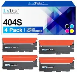 Produktbild: LxTek CLT-P404C CLT-404S Tonerkartusche Kompatibel für Toner Samsung C480W CLT-K404S CLT-C404S CLT-Y404S CLT-M404S für Xpress SL C480W C480FW C430W C48X C480 C480FN C430 C432W C432 C433W (4er-Pack)