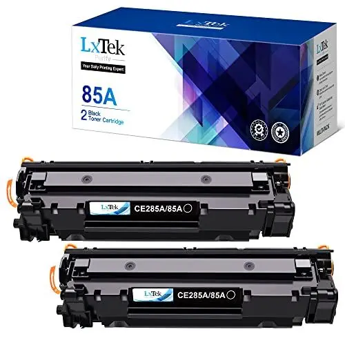 Produktbild: LxTek Purify 85A CE285A Toner Kompatibel für HP Laserjet Pro P1102W P1102 M1212 M1212NF M1217NFW M1132MFP P1109W M1210 M1130 M1132 (Schwarz, 2er-Pack)