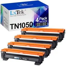 Produktbild: LxTek TN1050 TN 1050 Toner Kompatibel für Brother TN-1050 TN1050 für DCP-1510 DCP-1612W DCP-1610W DCP-1512 für MFC-1910W MFC-1810 für HL-1110 HL-1210W HL-1212W HL-1112 (Schwarz, 4er-Pack)