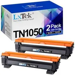 Produktbild: LxTek TN1050 Tonerkartusche Kompatibel für Brother TN-1050 TN1050 für DCP-1510 DCP-1610W DCP-1612W DCP-1512 MFC-1910W MFC-1810 HL-1110 HL-1212W HL-1210W HL-1112 (Schwarz, 2er-Pack)