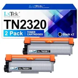 Produktbild: LxTek TN2320 Toner Kompatibel für Brother TN-2320 TN2320 TN-2310 Toner für Brother MFC-L2700DW MFC-L2700DN MFC-L2720DW HL-L2340DW HL-L2300D DCP-L2520DW DCP-L2540DN MFC-L2740DW HL-L2360DN (2 Schwarz)
