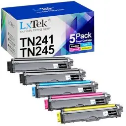 Produktbild: LxTek TN241 TN245 Tonerkartusche Kompatibel für Brother TN242 TN246 TN-241 TN-245 für Brother MFC-9332CDW MFC-9142CDN DCP-9022CDW DCP-9020CDW DCP-9017CDW HL-3142CW HL-3152CDW MFC-9140CDN (5er-Pack)