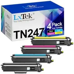 Produktbild: LxTek TN247 TN243CMYK Toner Kompatibel für Brother TN-243CMYK TN-247 TN-243 für Toner Brother MFC L3750CDW DCP-L3550CDW MFC-L3770CDW MFC-L3710CW DCP-L3510CDW HL-L3210CW HL-L3230CDW (4er-Pack)