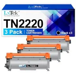 Produktbild: LxTek Toner TN2220 TN-2220 Kompatibel für Brother TN2220 TN 2220 für Toner Brother MFC7360N DCP 7055 HL 2130 FAX 2840 MFC-7460DN MFC-7860DW FAX-2940 HL-2240 HL-2250DN HL-2135W DCP-7055W (3 Schwarz)