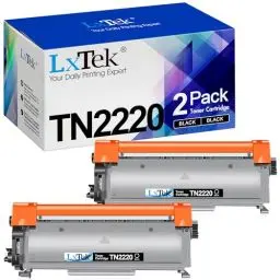 Produktbild: LxTek Toner TN2220 TN 2220 Kompatibel für Brother TN2220 TN-2010 für Brother MFC-7360N MFC-7460DN MFC-7860DW FAX-2840 FAX-2940 HL-2130 HL-2240 HL-2250DN HL-2135W DCP-7055 DCP-7055W (2 Schwarz)