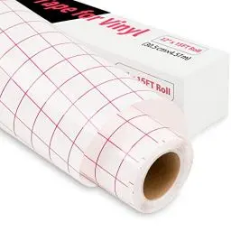 Produktbild: Lya Vinyl Transferfolie Plotter für Plotterfolie 30,5 x 457,5cm Übertragungsfolie for Cri-cut, Silhouette Cameo, Cricut Transferfolie für Partydekoration, Becher, Fenster und Aufkleber