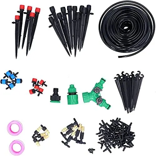 Produktbild: Lybunair 25M Gartenbewässerungssystem Micro Drip Equipment Kit für die Pflanzenbewässerung