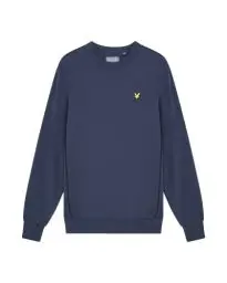 Produktbild: Lyle & Scott Herren Crew Pasping Cottle Cotton Mischpullover - Marineblau - S